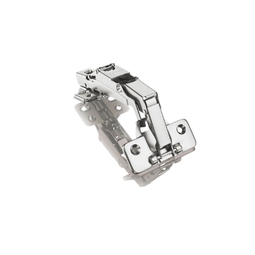 Dobradiça 35mm 165° Pistão Clip-On Curva