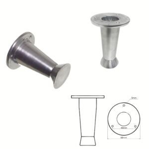 PEZINHO ALUMINIO  - POLIDO
